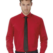 Men's Smart Long Sleeve Poplin Shirt