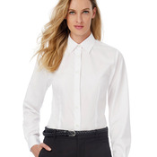 Ladies' Smart Long Sleeve Poplin Shirt