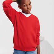 Jerzees Schoolgear Children's V-Neck Sweatshirt
