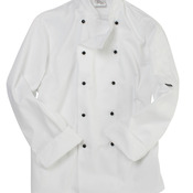 Removable Stud Long Sleeve Chef's Jacket