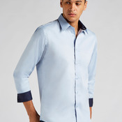 Tailored Fit Long Sleeve Premium Contrast Oxford Shirt